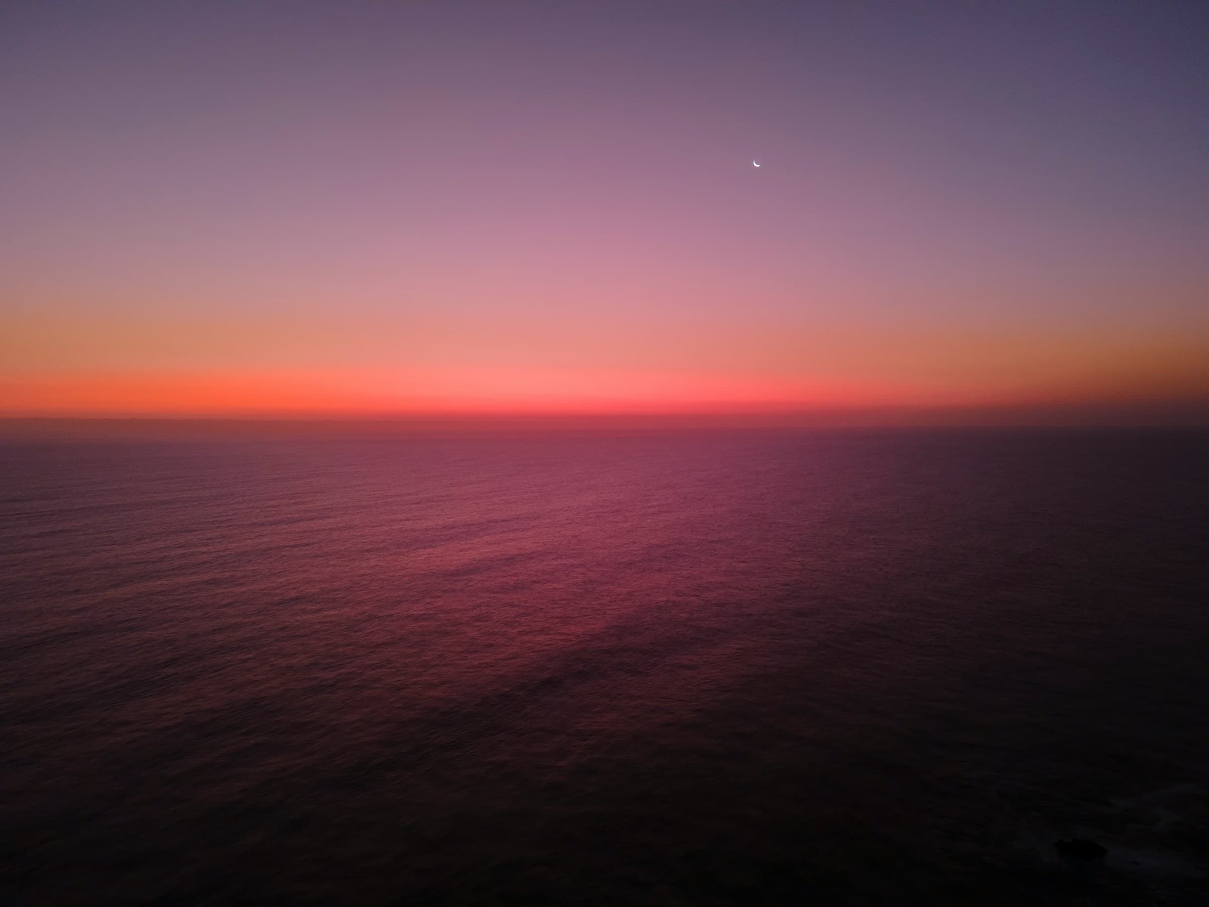 A beautiful dawn over the ocean